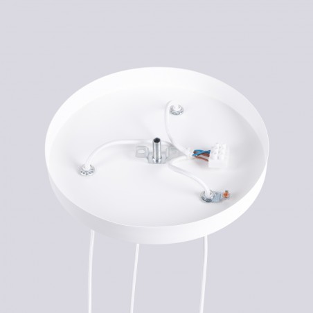 NOWOŚĆ Lampa wisząca HALO 3P białaSL.1710 Sollux