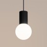 NOWOŚĆ Lampa wisząca HALO 1 czarnaSL.1714 Sollux