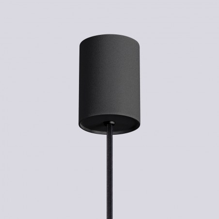 NOWOŚĆ Lampa wisząca HALO 1 czarnaSL.1714 Sollux
