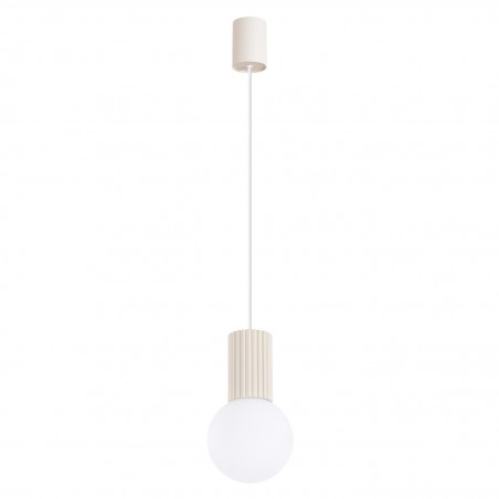 NOWOŚĆ Lampa wisząca HALO 1 beżowaSL.1719 Sollux