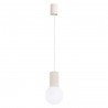 NOWOŚĆ Lampa wisząca HALO 1 beżowaSL.1719 Sollux