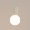 NOWOŚĆ Lampa wisząca HALO 1 beżowaSL.1719 Sollux