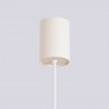 NOWOŚĆ Lampa wisząca HALO 1 beżowaSL.1719 Sollux