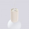 NOWOŚĆ Lampa wisząca HALO 1 beżowaSL.1719 Sollux