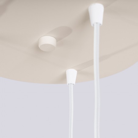 NOWOŚĆ Lampa wisząca HALO 3P beżowaSL.1720 Sollux