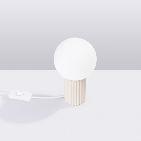 NOWOŚĆ Lampa biurkowa HALO beżowaSL.1721 Sollux