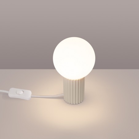 NOWOŚĆ Lampa biurkowa HALO beżowaSL.1721 Sollux