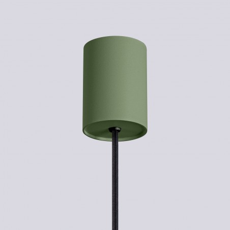NOWOŚĆ Lampa wisząca HALO 1 zielona oliwkaSL.1724 Sollux