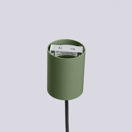 NOWOŚĆ Lampa wisząca HALO 1 zielona oliwkaSL.1724 Sollux