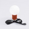 NOWOŚĆ Lampa biurkowa HALO ochra czerwonaSL.1731 Sollux