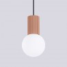 NOWOŚĆ Lampa wisząca HALO 1 moccaSL.1734 Sollux