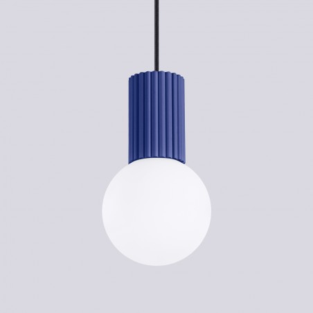 NOWOŚĆ Lampa wisząca HALO 1 ultramarynaSL.1739 Sollux