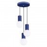 NOWOŚĆ Lampa wisząca HALO 3P ultramarynaSL.1740 Sollux