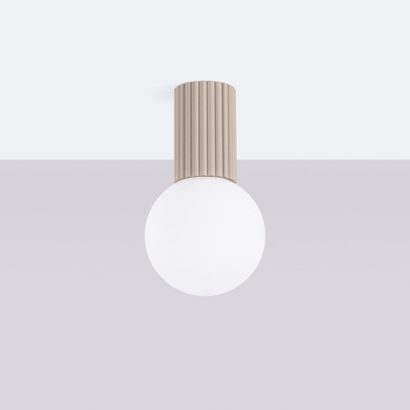 NOWOŚĆ Plafon HALO taupe IP44SL.1743 Sollux