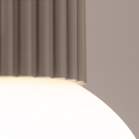NOWOŚĆ Plafon HALO taupe IP44SL.1743 Sollux