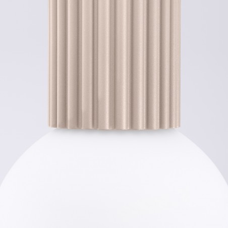 NOWOŚĆ Plafon HALO taupe IP44SL.1743 Sollux