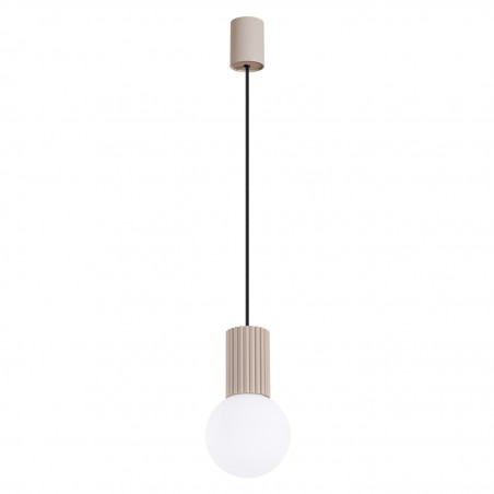 NOWOŚĆ Lampa wisząca HALO 1 taupeSL.1744 Sollux