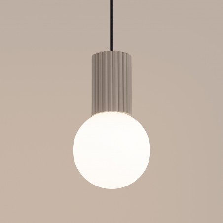 NOWOŚĆ Lampa wisząca HALO 1 taupeSL.1744 Sollux