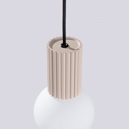 NOWOŚĆ Lampa wisząca HALO 1 taupeSL.1744 Sollux
