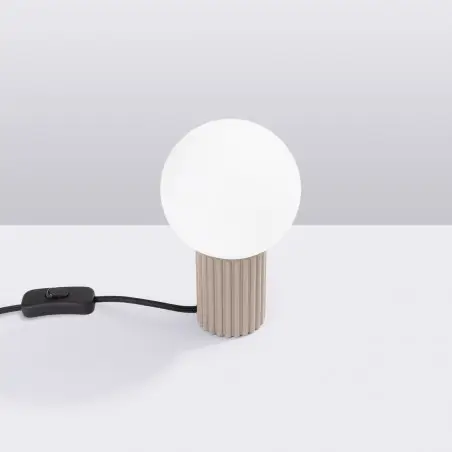 NOWOŚĆ Lampa biurkowa HALO taupeSL.1746 Sollux