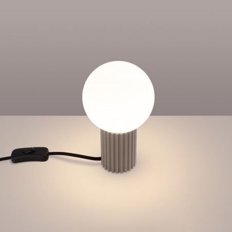 NOWOŚĆ Lampa biurkowa HALO taupeSL.1746 Sollux