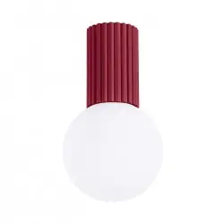 NOWOŚĆ Plafon HALO burgund IP44SL.1748 Sollux