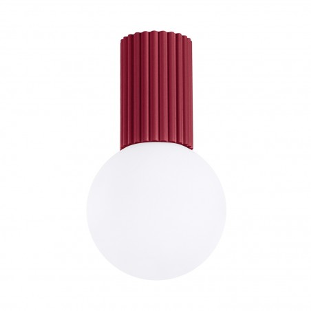 NOWOŚĆ Plafon HALO burgund IP44SL.1748 Sollux