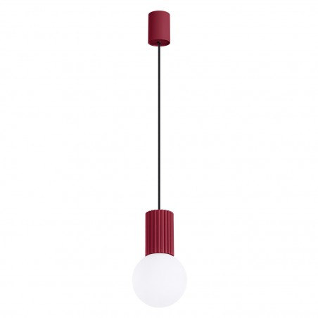 NOWOŚĆ Lampa wisząca HALO 1 burgundSL.1749 Sollux