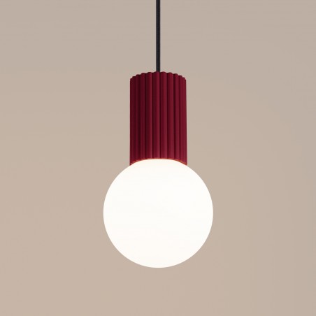 NOWOŚĆ Lampa wisząca HALO 1 burgundSL.1749 Sollux