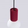 NOWOŚĆ Lampa wisząca HALO 1 burgundSL.1749 Sollux