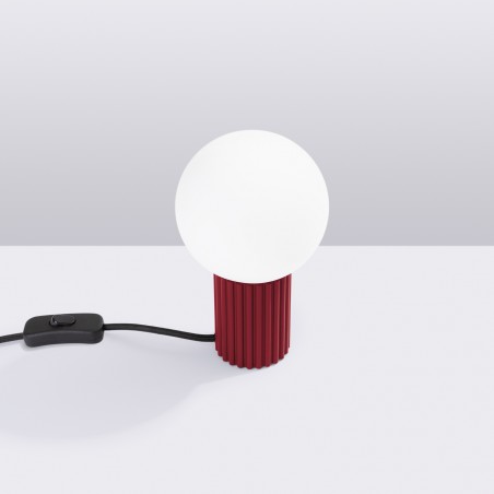 NOWOŚĆ Lampa biurkowa HALO burgundSL.1751 Sollux