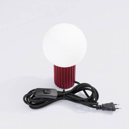 NOWOŚĆ Lampa biurkowa HALO burgundSL.1751 Sollux