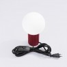 NOWOŚĆ Lampa biurkowa HALO burgundSL.1751 Sollux