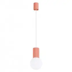 NOWOŚĆ Lampa wisząca HALO 1 brzoskwiniowaSL.1754 Sollux