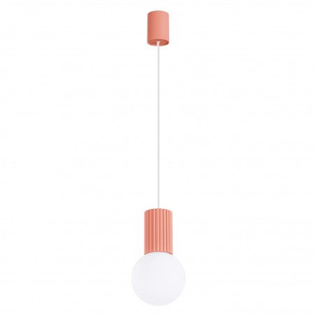NOWOŚĆ Lampa wisząca HALO 1 brzoskwiniowaSL.1754 Sollux