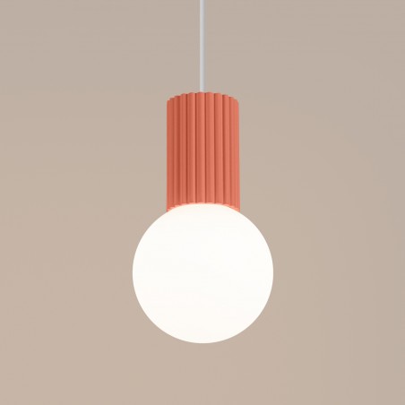 NOWOŚĆ Lampa wisząca HALO 1 brzoskwiniowaSL.1754 Sollux