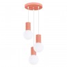 NOWOŚĆ Lampa wisząca HALO 3P brzoskwiniowaSL.1755 Sollux