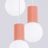 NOWOŚĆ Lampa wisząca HALO 3P brzoskwiniowaSL.1755 Sollux