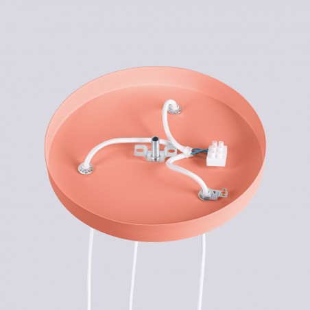 NOWOŚĆ Lampa wisząca HALO 3P brzoskwiniowaSL.1755 Sollux