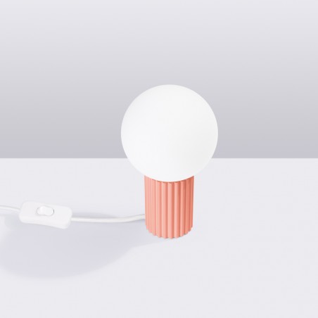 NOWOŚĆ Lampa biurkowa HALO brzoskwiniowaSL.1756 Sollux