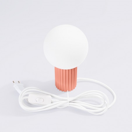 NOWOŚĆ Lampa biurkowa HALO brzoskwiniowaSL.1756 Sollux
