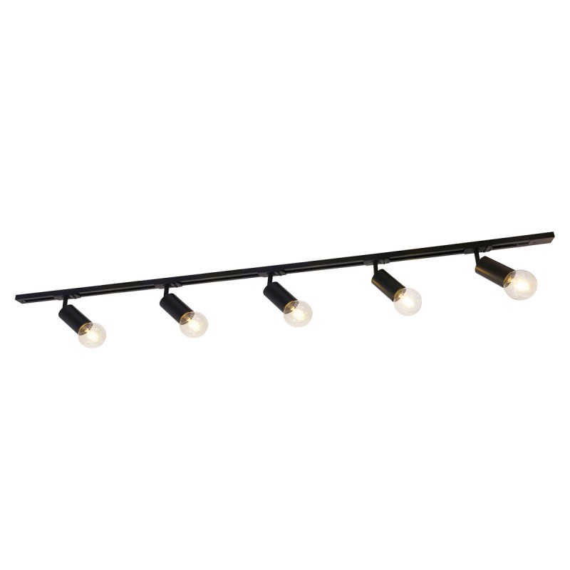 Szynoprzewody zestaw Marvi TR Dolores 922521-5-BL-SET Italux Czarny