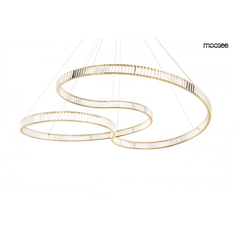 NOWOŚĆ MSE1501100539 MOOSEE lampa wisząca WAVE 160A złota  King Home