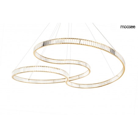 NOWOŚĆ MSE1501100539 MOOSEE lampa wisząca WAVE 160A złota  King Home