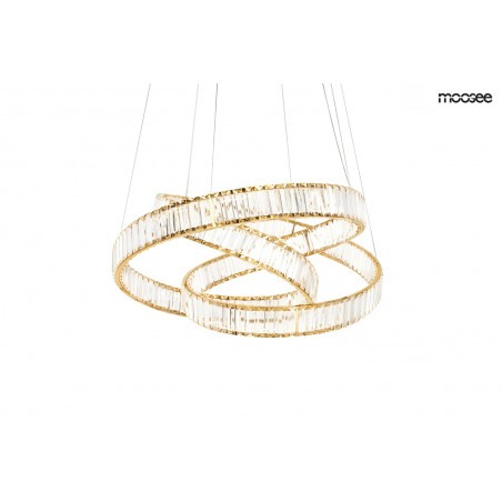 NOWOŚĆ MSE1501100538 MOOSEE lampa wisząca WAVE 80 złota  King Home