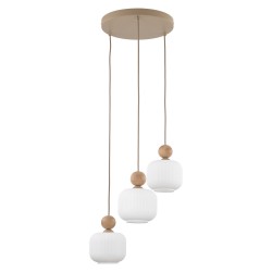 NOWOŚĆ Lampa wisząca potrójna, Żyrandol nad stół 11050 BALLO 3XE14 Tk Lighting