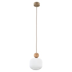 NOWOŚĆ Lampa wisząca pojedyncza z kloszem 11049 BALLO 1XE14 Tk Lighting