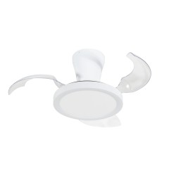NOWOŚĆ Lampa sufitowa, Wentylator 18198 BREEZE WHITE Tk Lighting