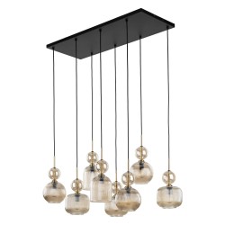 NOWOŚĆ Lampa wisząca, Żyrandol nad stół 11045 SOPHIA COGNAC 8XE14 Tk Lighting