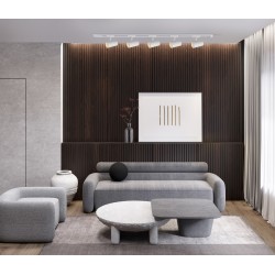 Szynoprzewody zestaw Marvi TR Fredrik 920203-5-WH-SET Italux Biały